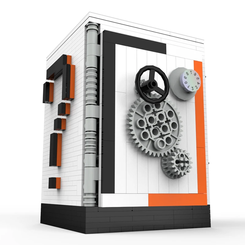 魔术亲臣派高智商解密积木保险柜男孩盒机关玩具W52成人拼装新款