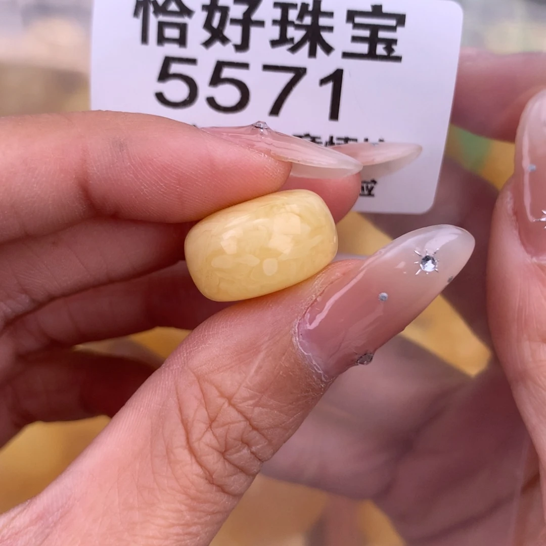 蜜蜡未镶嵌珠宝奇石17.7 植物