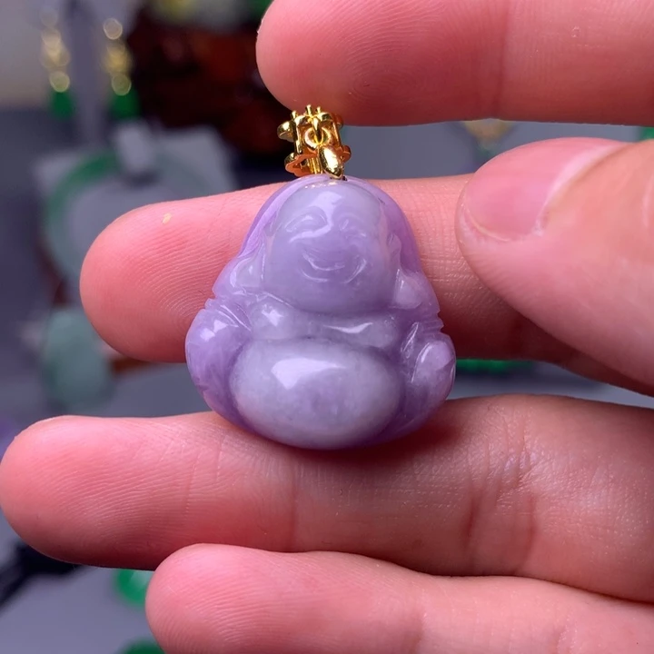 翡翠未镶嵌颈饰吊坠