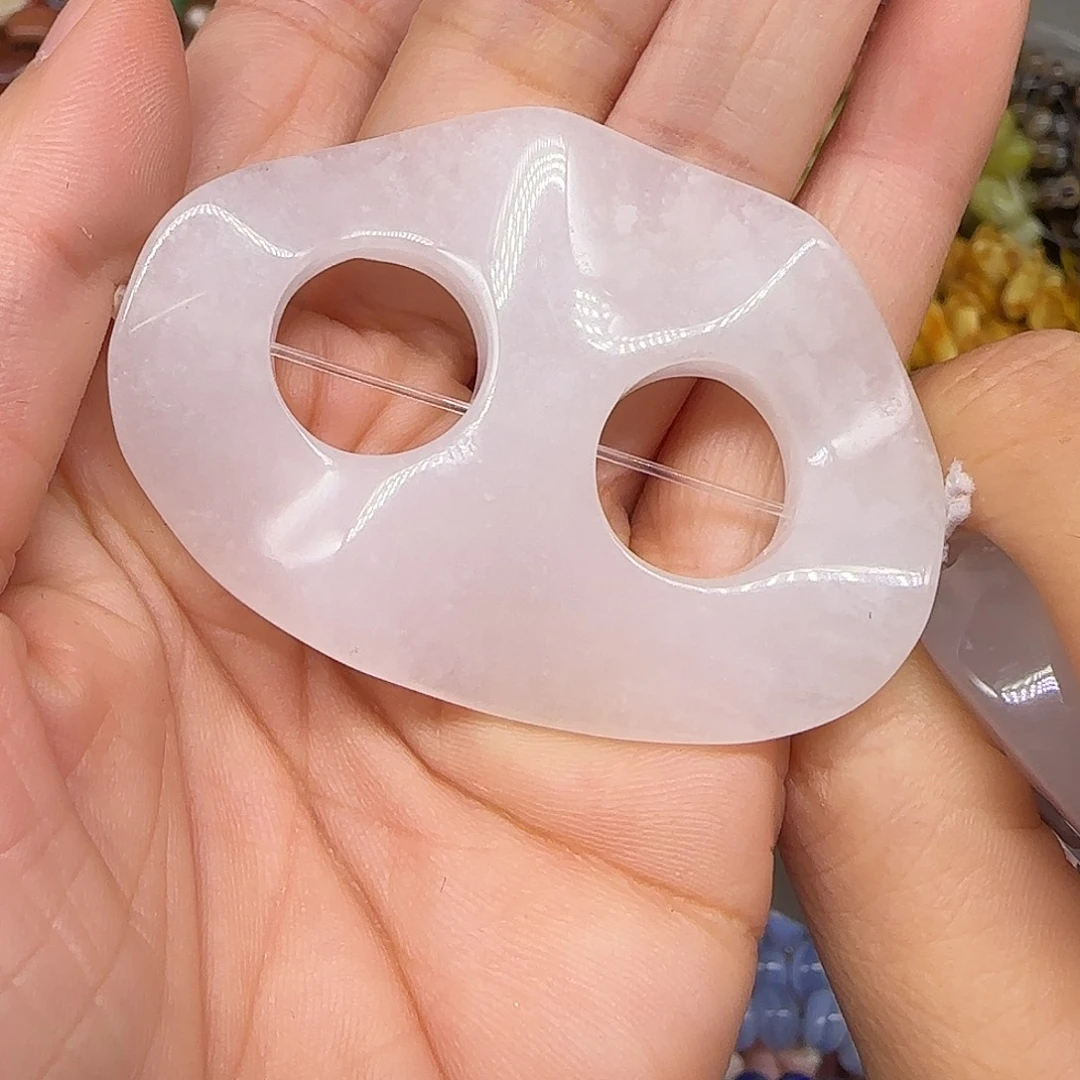 玛瑙/玉髓合金珠宝半成品白玉一个