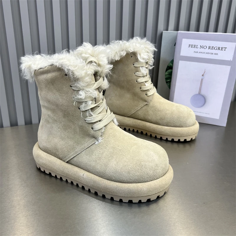 保暖时尚雪地靴黑色长筒雪地靴靴子女鞋短靴加绒女休闲鞋