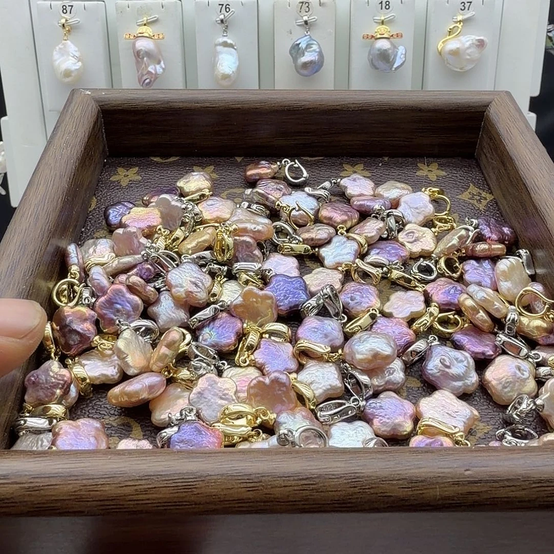 颈饰淡水珍珠合金