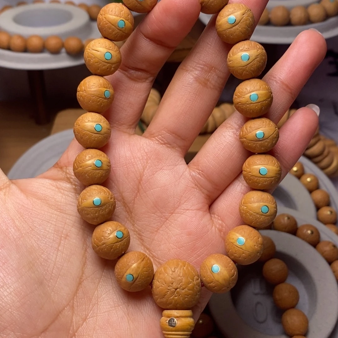 吊坠凤眼菩提手串