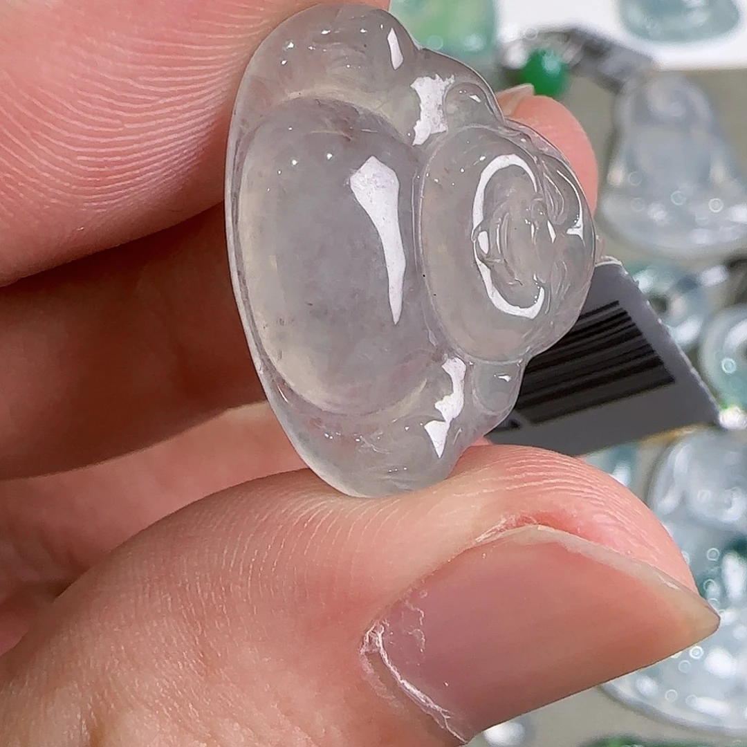 翡翠未镶嵌颈饰