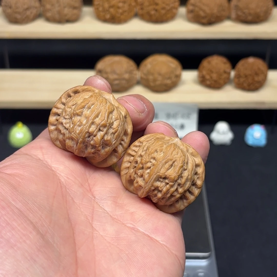 文玩核桃把件36战鼓