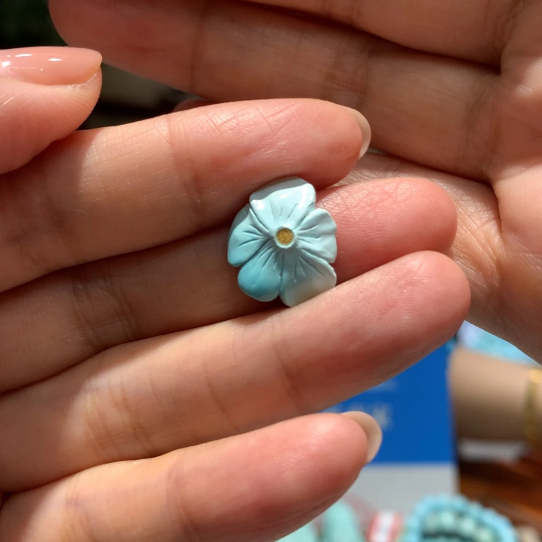 绿松石未镶嵌配饰