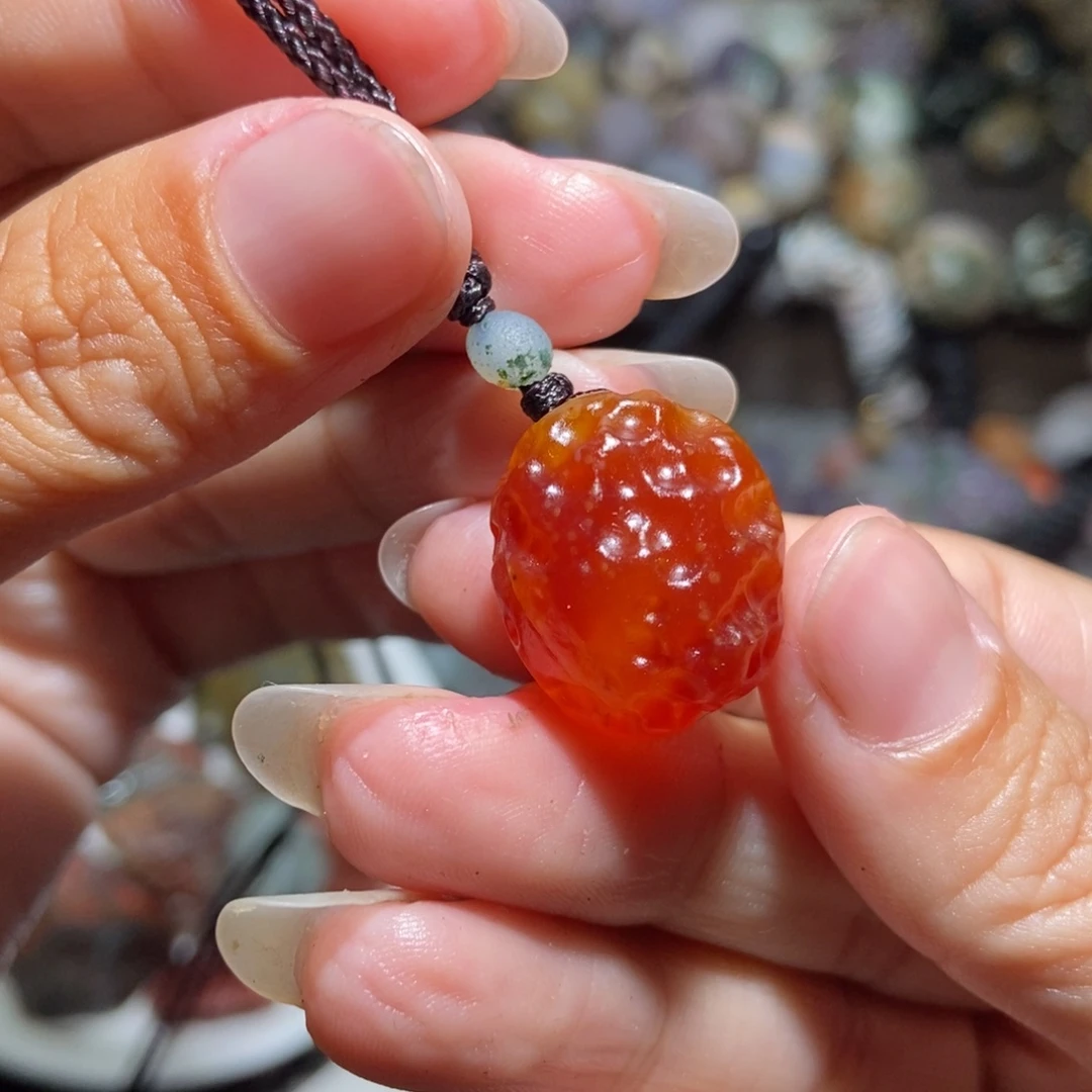 未镶嵌玛瑙/玉髓珠宝半成品