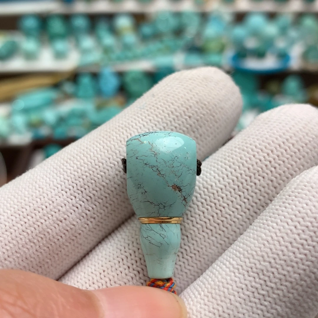 绿松石未镶嵌散珠