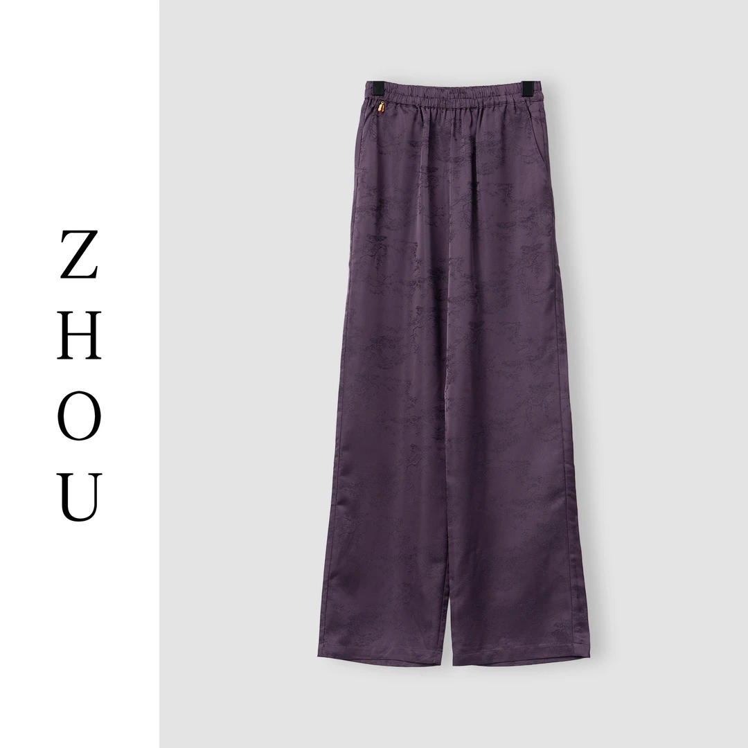 （周哥甄选）紫色裤子-22611