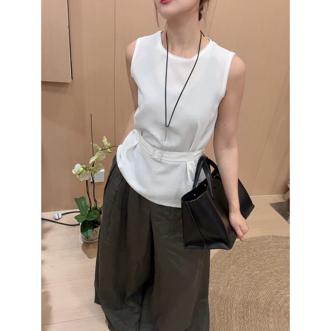 天丝麻上衣（收腰款）