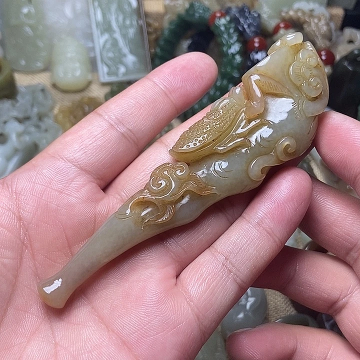 未镶嵌和田玉挂件