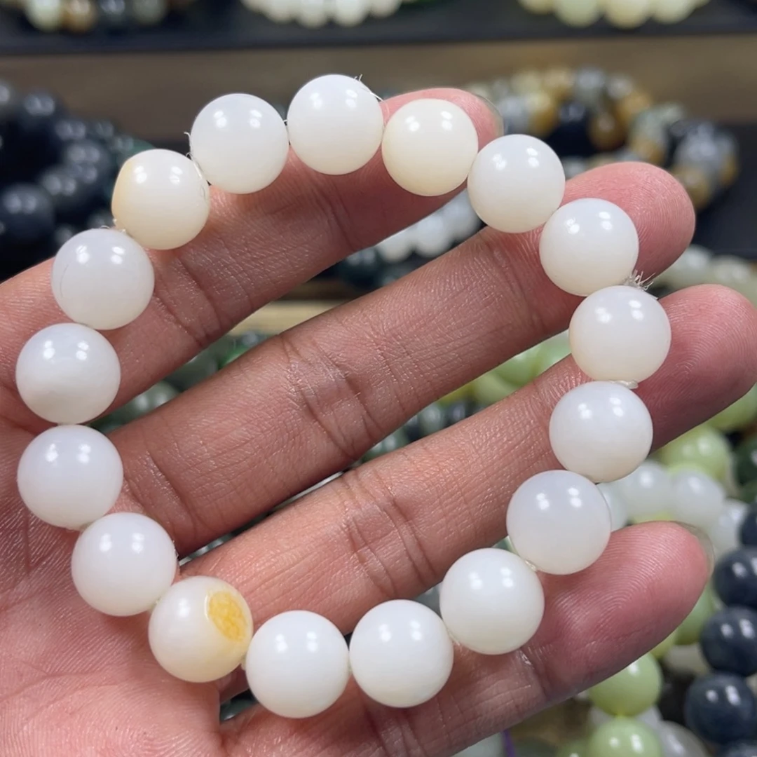 和田玉手串未镶嵌