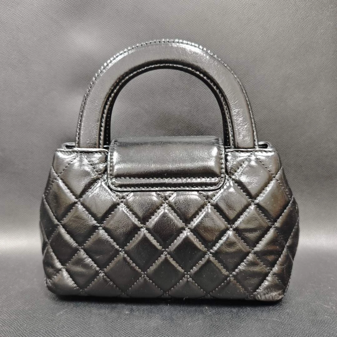 SMVP 高定奢品 潮流真皮新款女包手提 0247 黑色 k