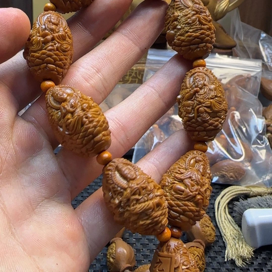 手串/手链橄榄核九龙观音