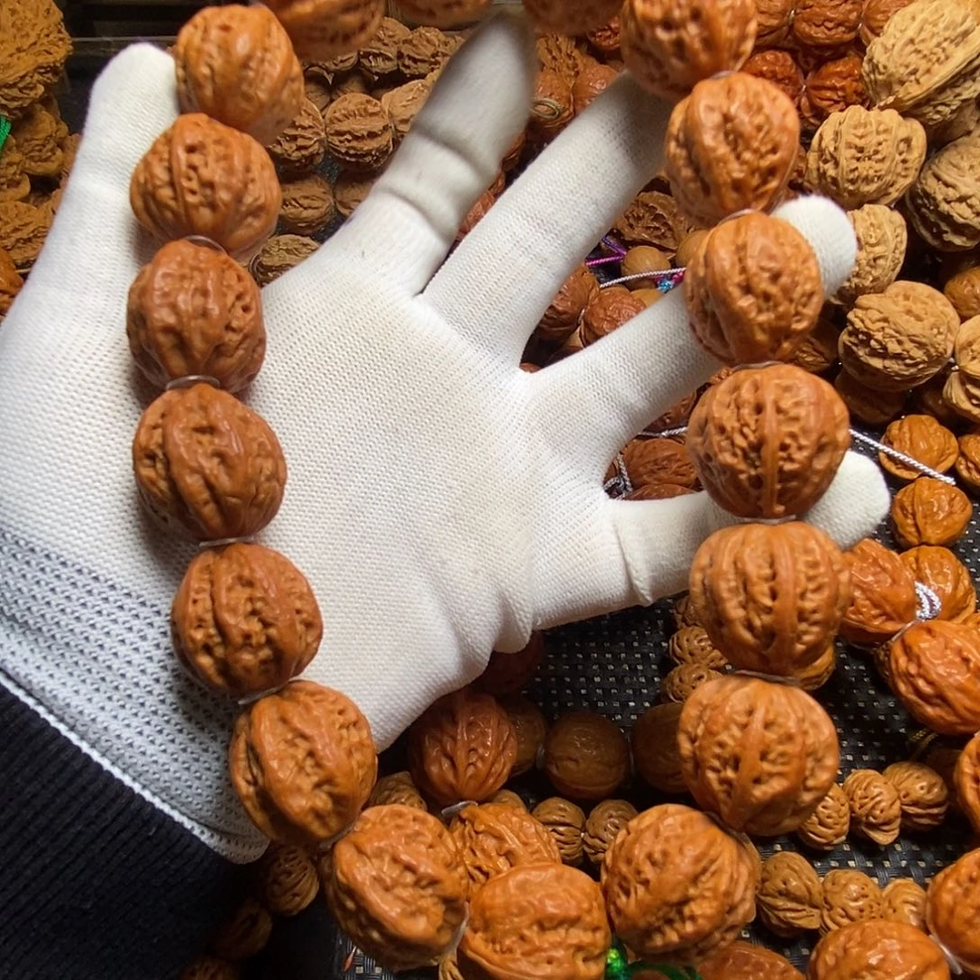 এ***࿐文玩核桃手串大龙脊