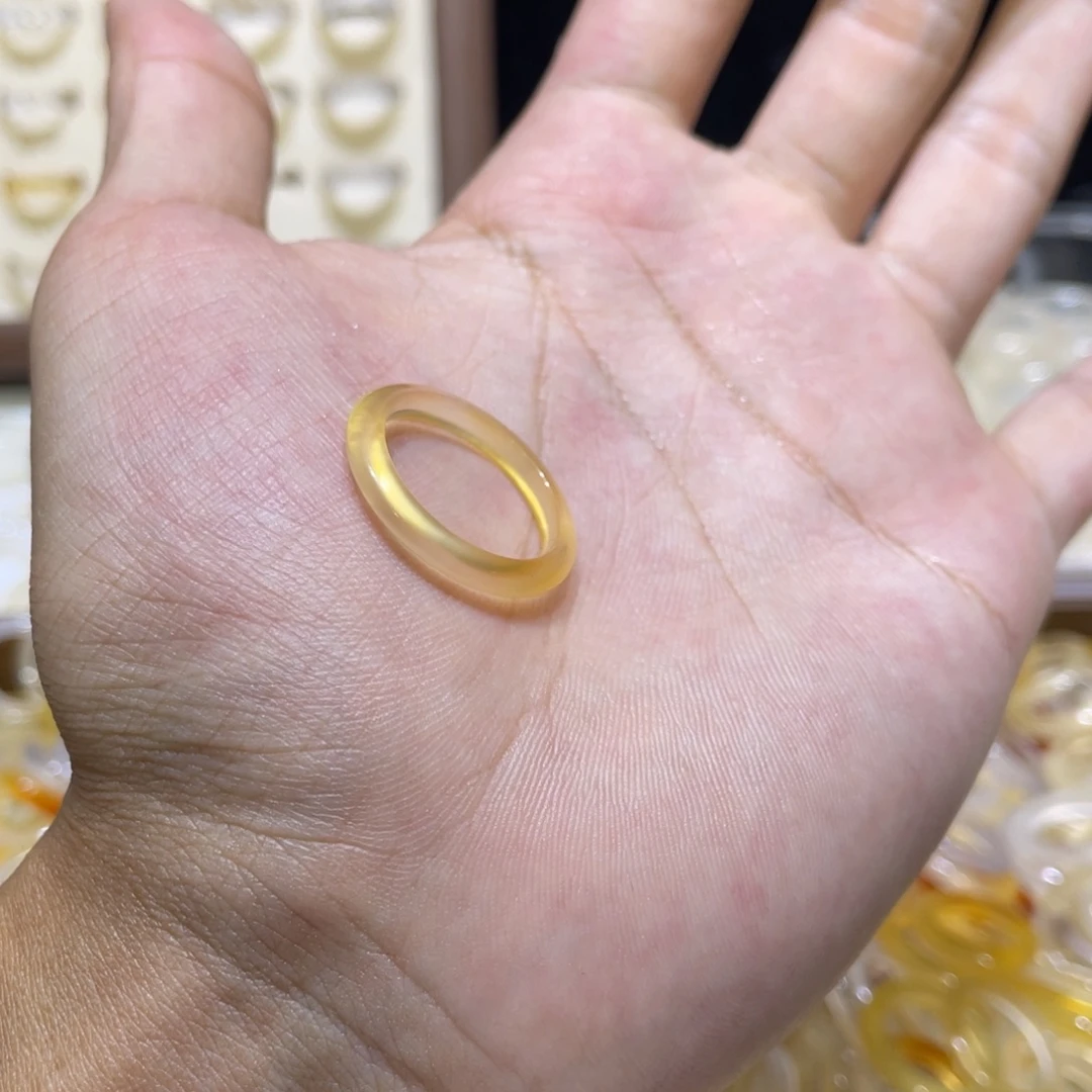 玛瑙/玉髓合金戒指53号港19