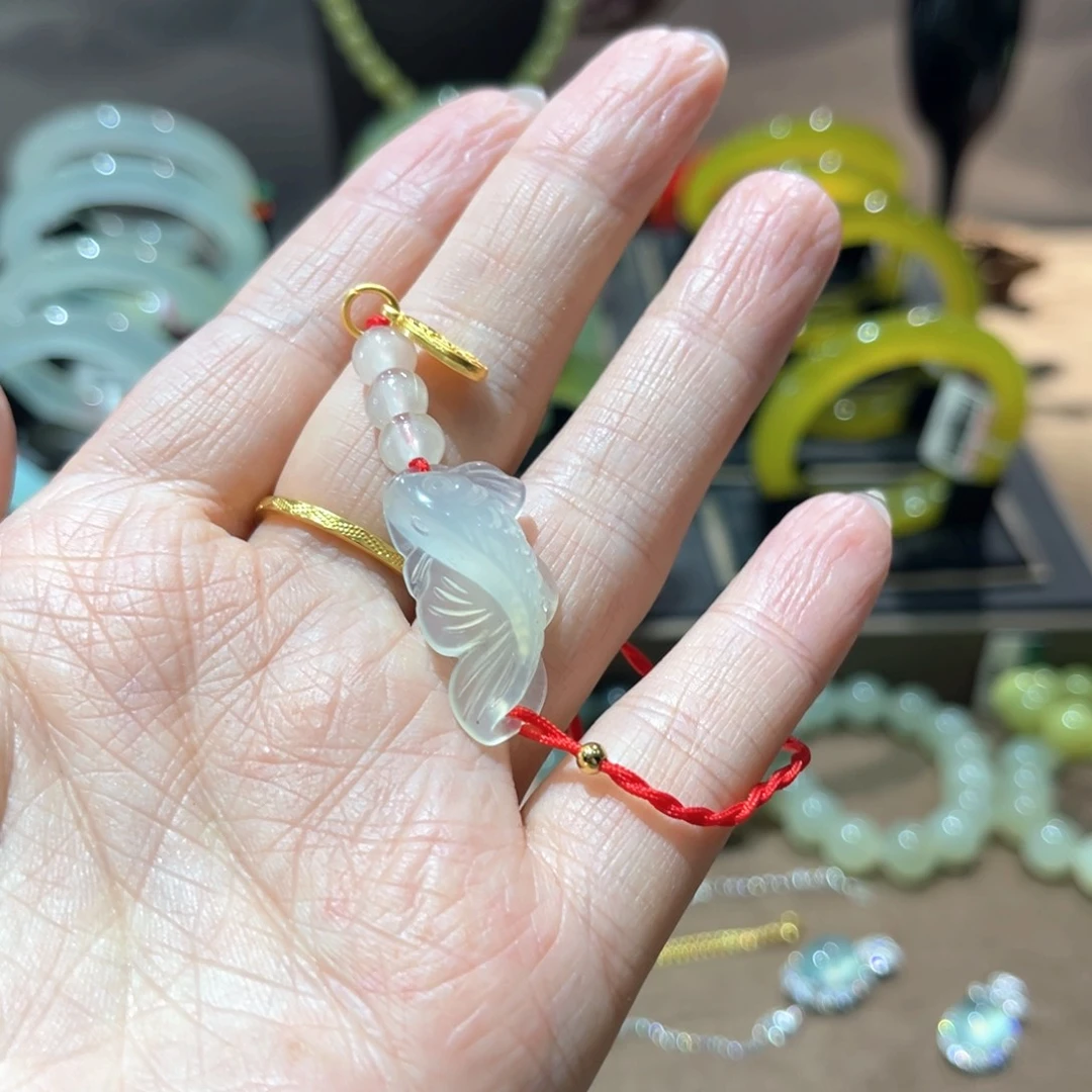 岫玉手镯未镶嵌手镯