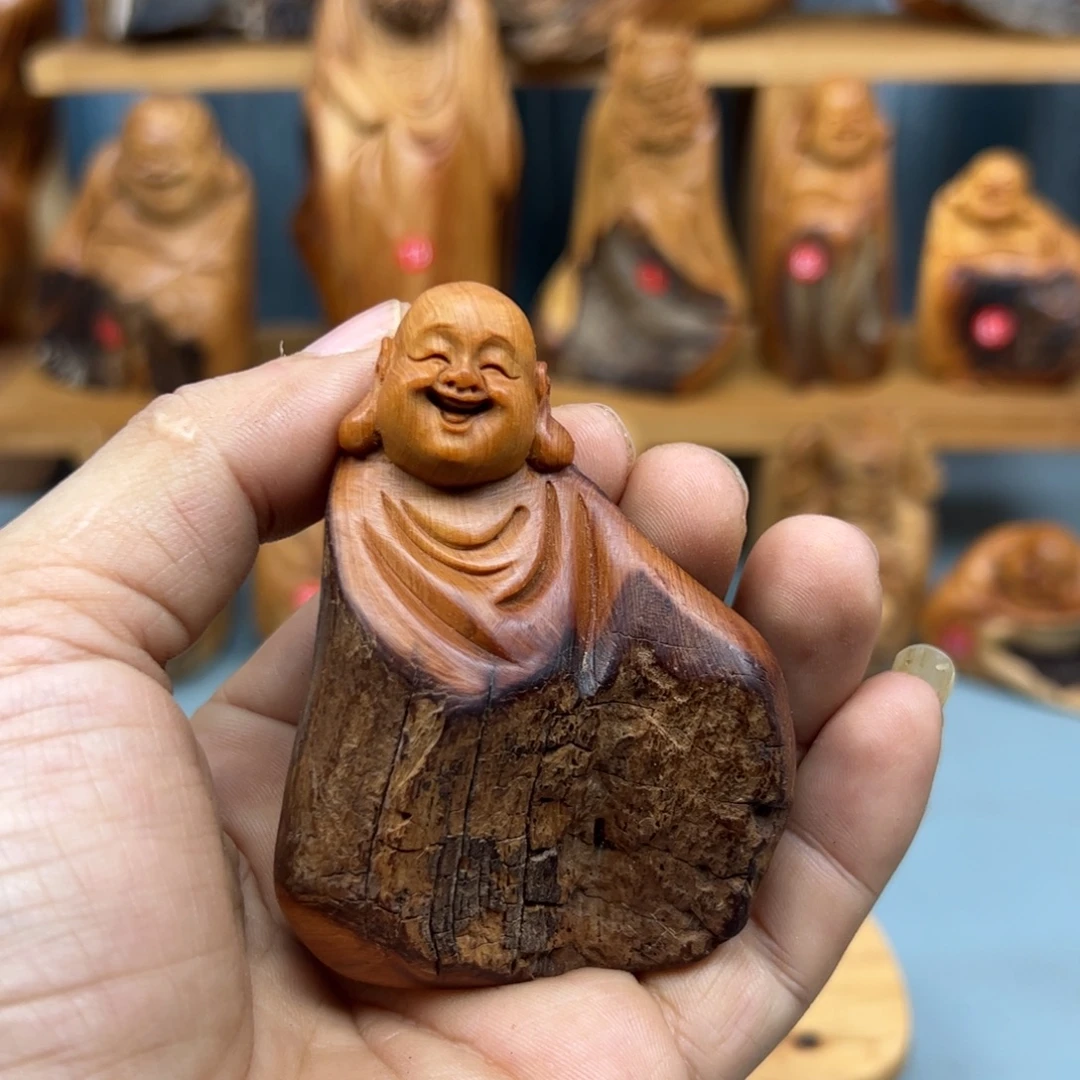 。***！木崖柏木摆件手把件
