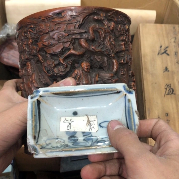 陶瓷孤品单件车里拍