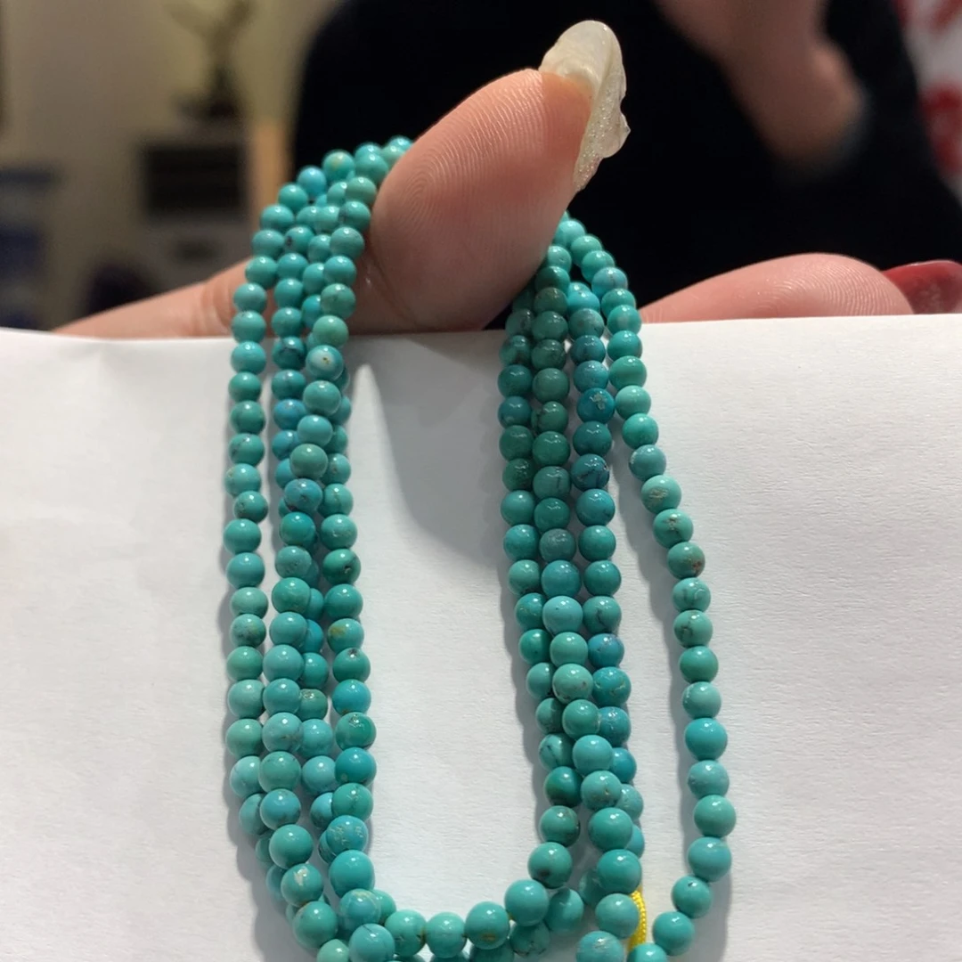 绿松石长链未镶嵌