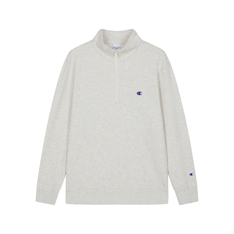 Champion【琥珀流光】冠军25新款半拉链翻领卫衣百搭立领U5CSWJM001