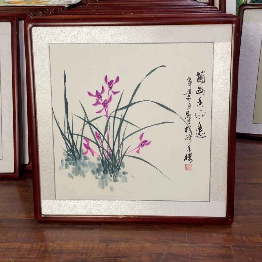 国画带框尺寸63*63厘米