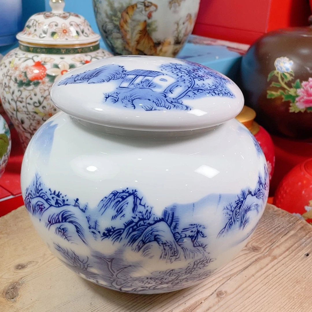 【闪购商品】罐陶瓷茶叶罐密封罐