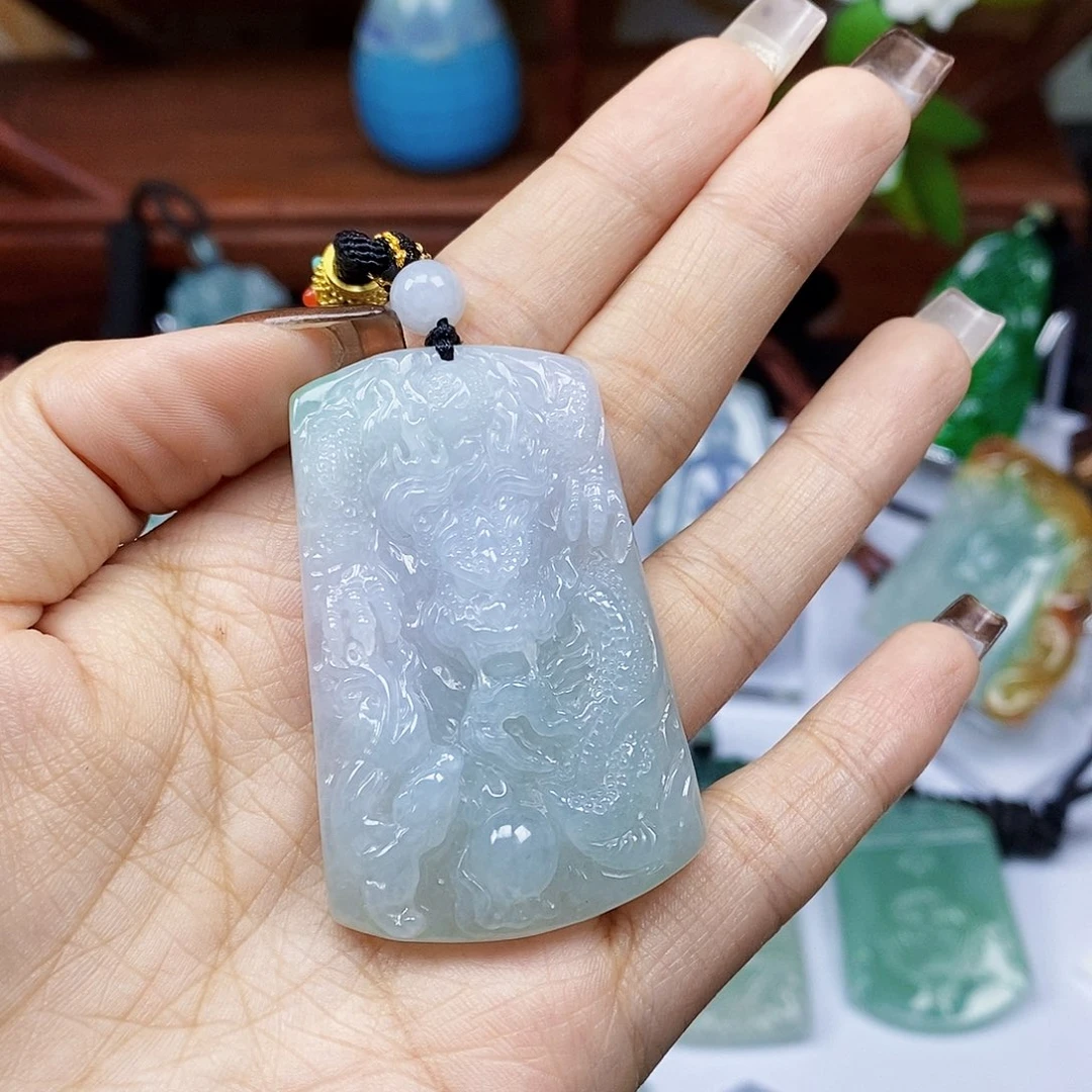 颈饰未镶嵌翡翠寵*天然翡翠A货