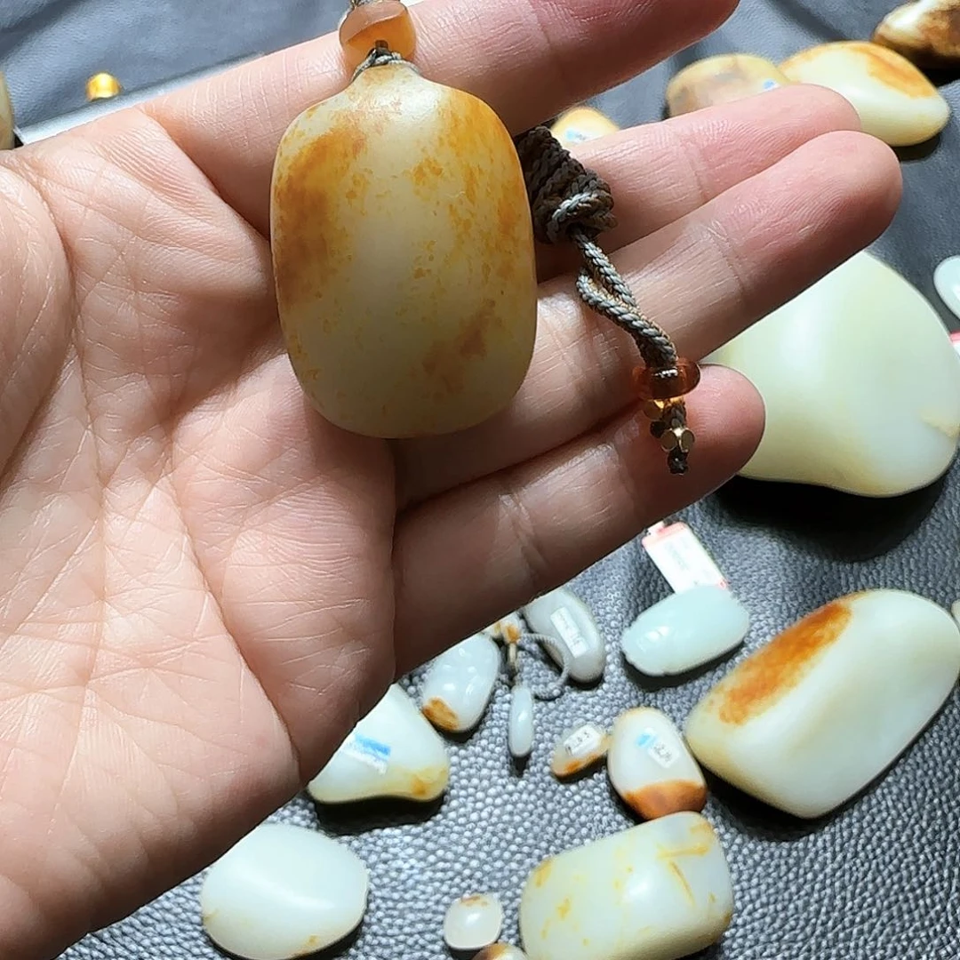 未镶嵌手链和田玉私***手