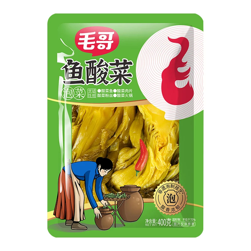 毛哥鱼酸菜400g*3袋