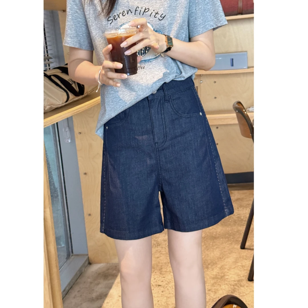 Y.M | 石洗丹宁 防褪色莱赛尔棉 清爽随性老钱风牛仔裤77136