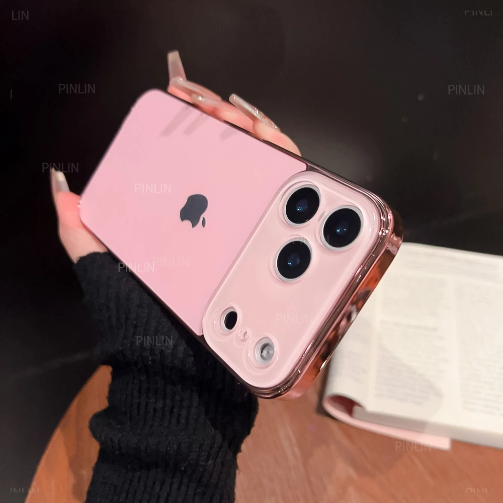 ins高级感适用苹果17promax手机壳iPhone16磨砂15pro全包14防摔13