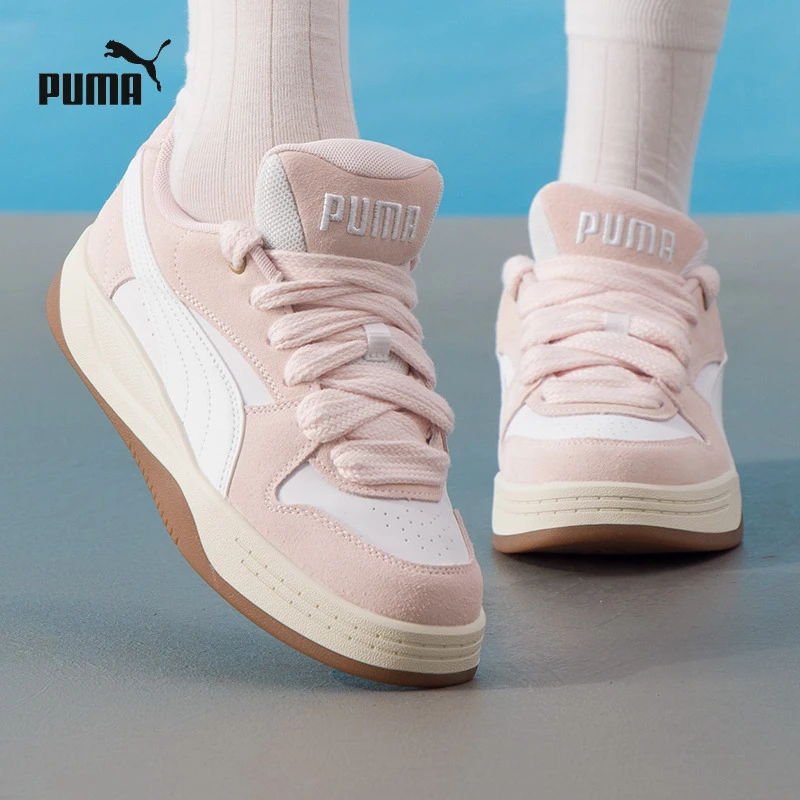 PUMA彪马女鞋2025新款粉色面包鞋时尚低帮板鞋运动休闲鞋404284