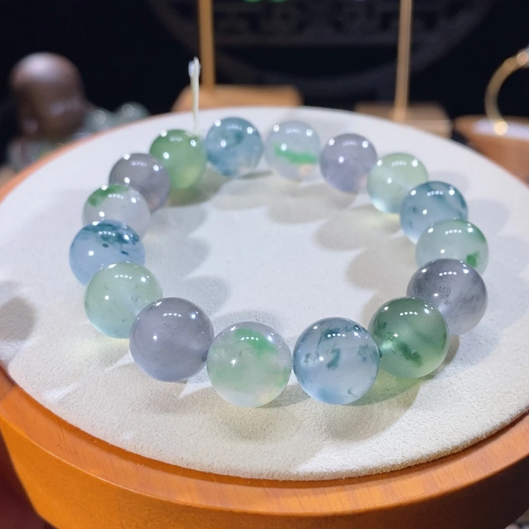 翡翠未镶嵌吊坠(不含链)翡翠特色飘花手串