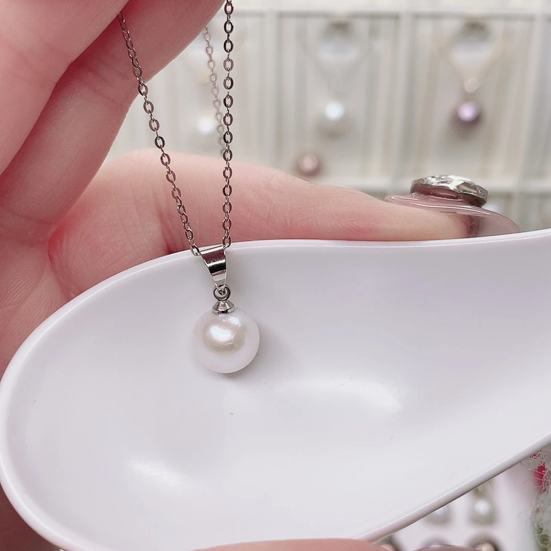 合金吊坠(赠链)淡水珍珠