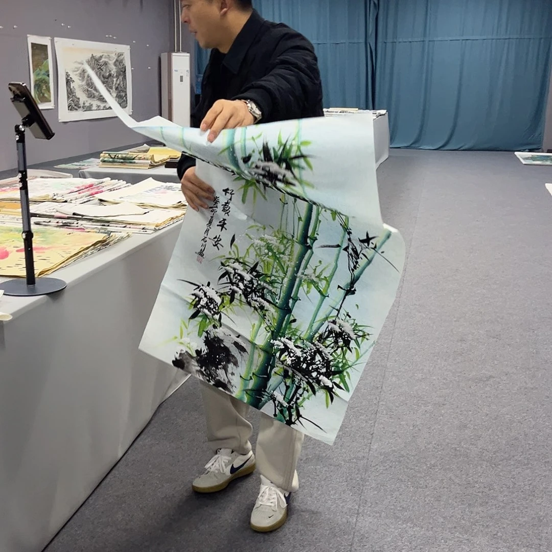 国画国画山水作品