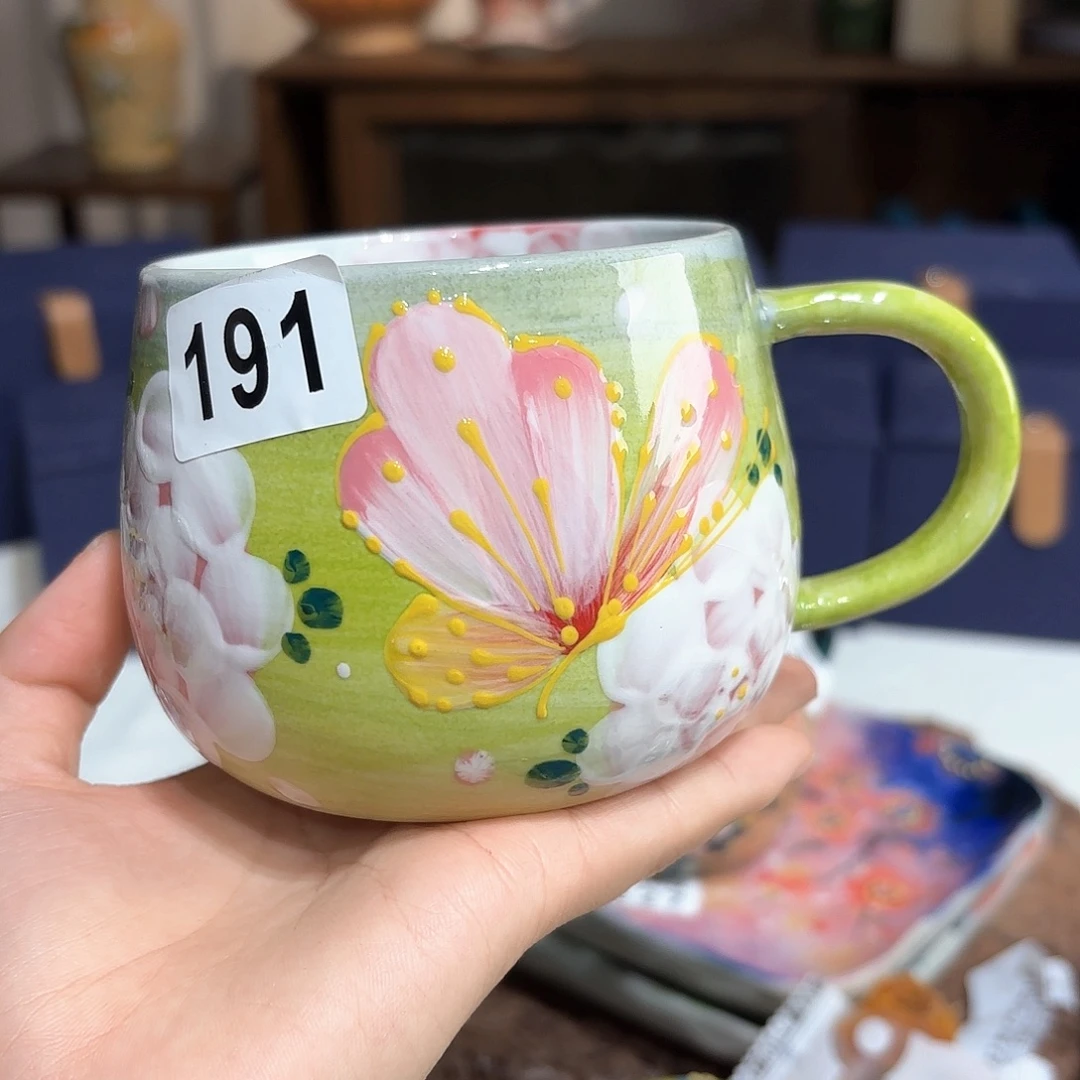 芹***️景德镇手绘高温釉下彩陶瓷茶具