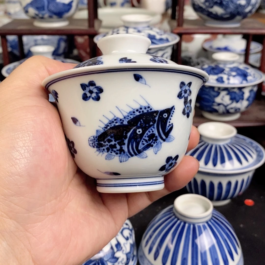 【闪购商品】景德镇手工手绘茶器