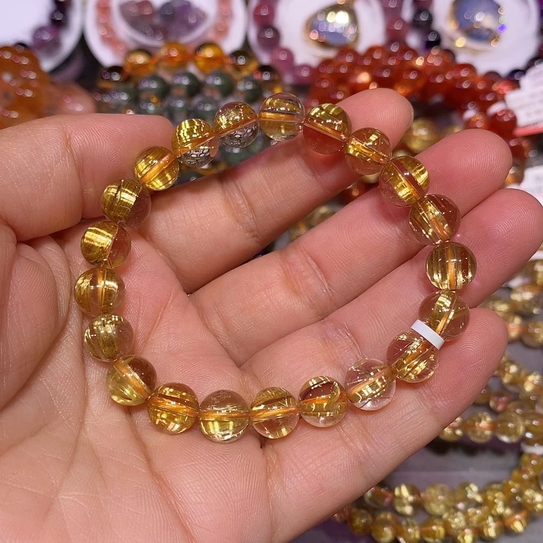 未镶嵌手链水晶金钛晶9