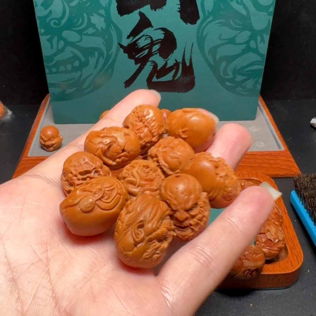 幸***人吊坠橄榄核橄榄核