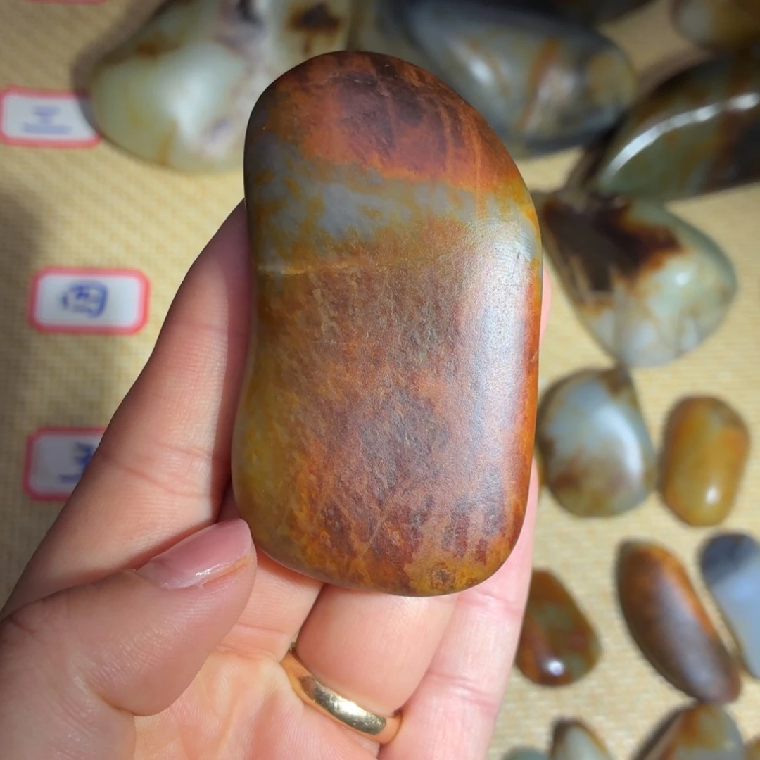 和田玉未镶嵌挂件15g