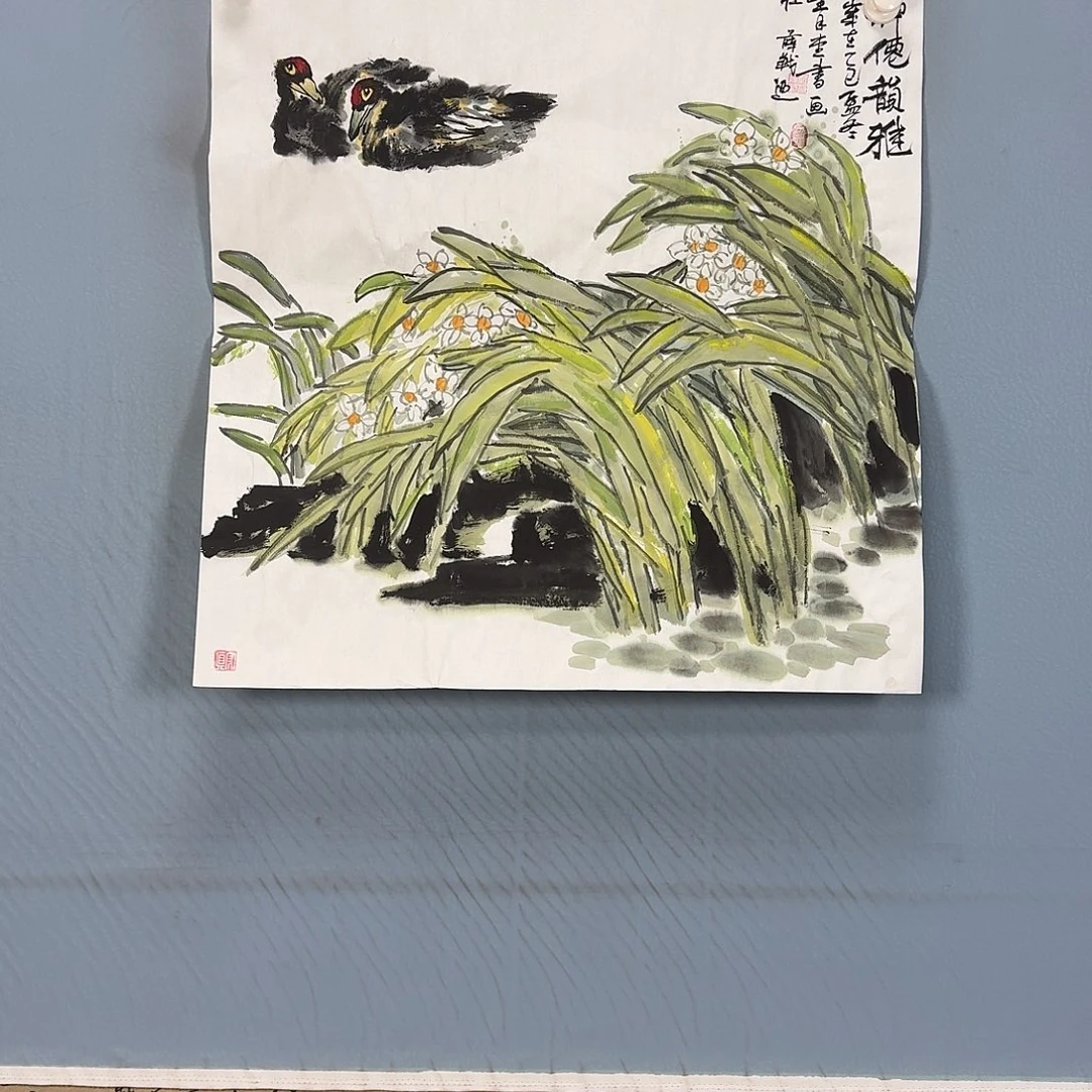 国画1339 牡丹一如您初