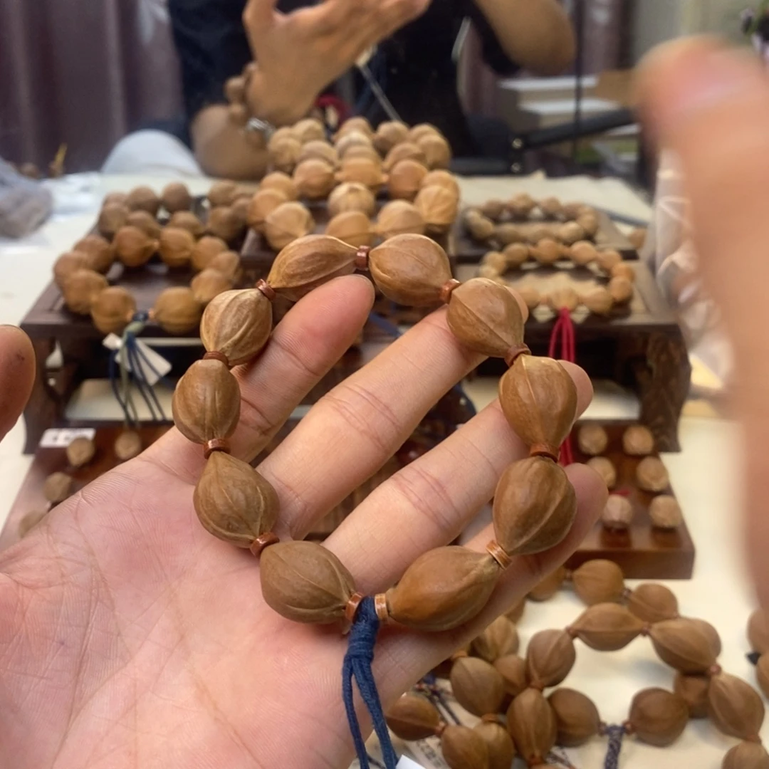 周***富手串橄榄核梅林铁核