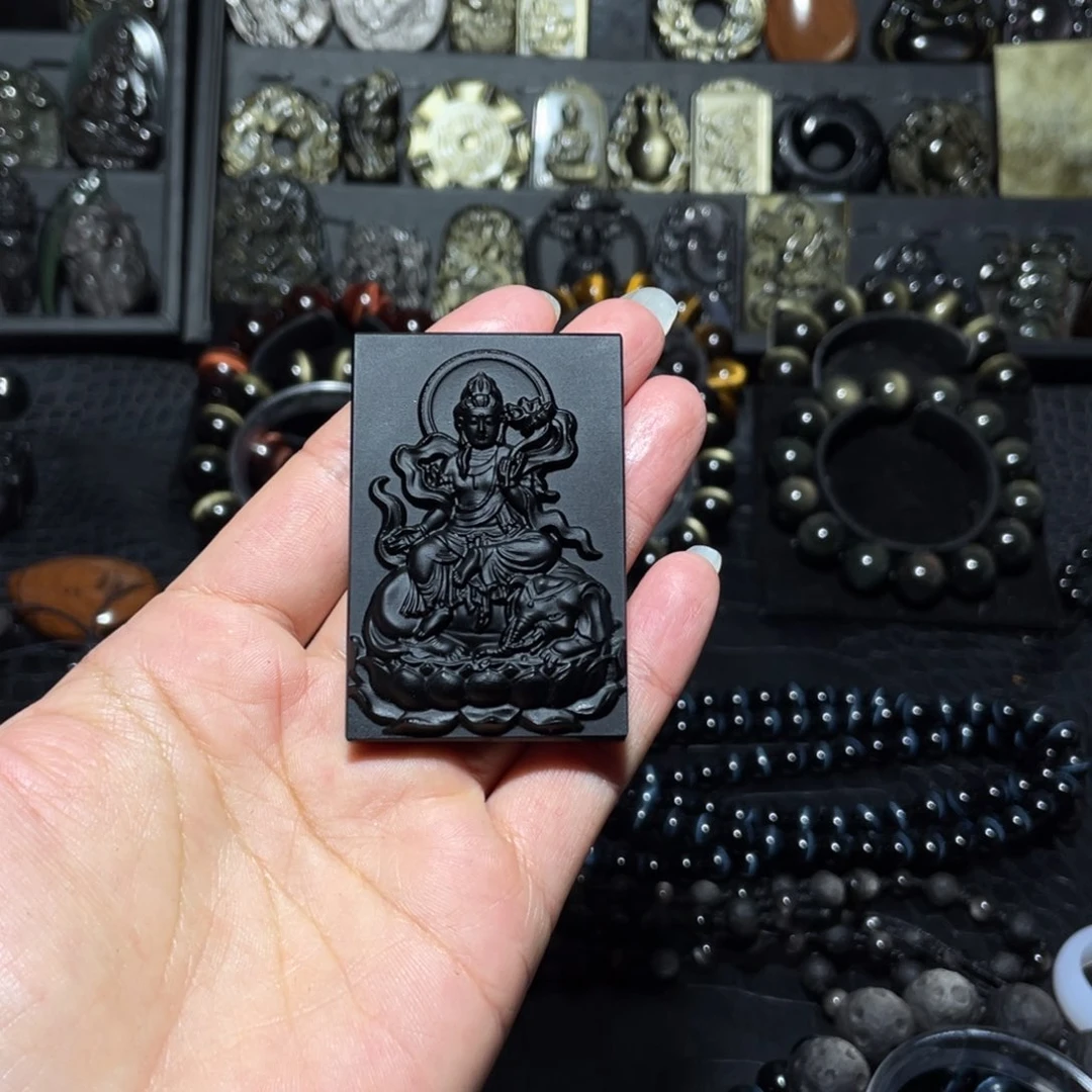 黑曜岩珠宝奇石未镶嵌跳*