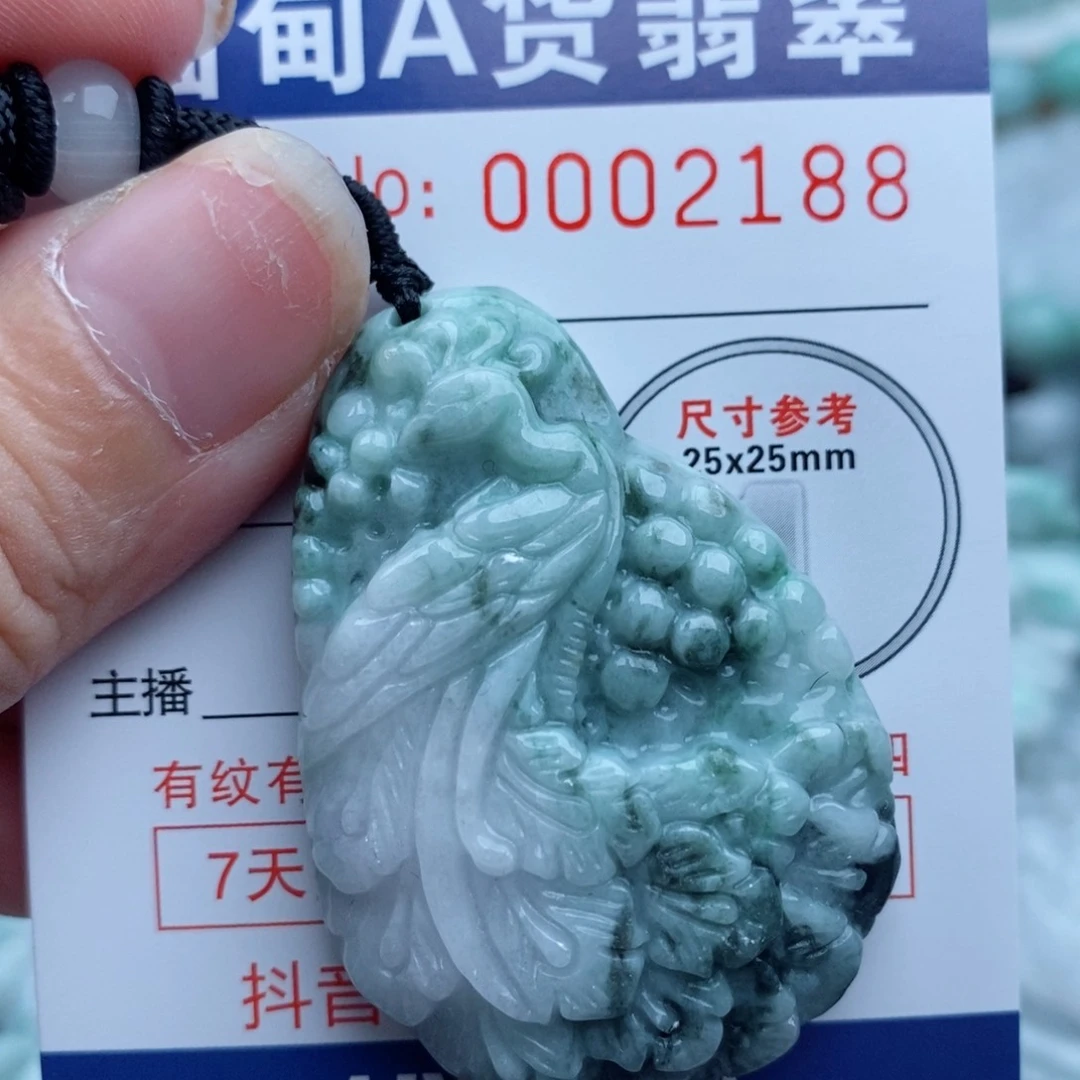 翡翠未镶嵌颈饰2234678
