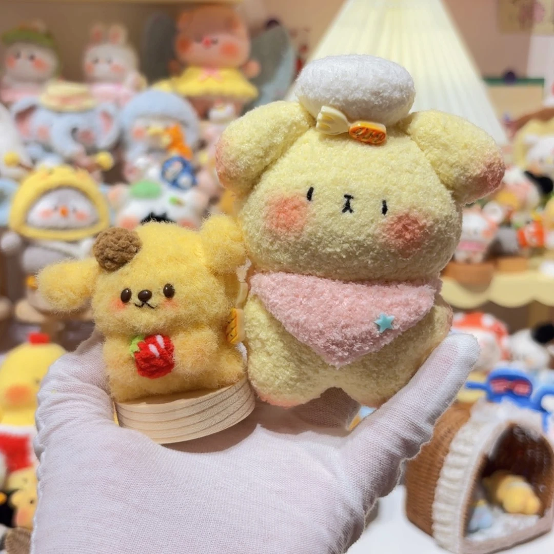 针织品都做摆件布丁狗