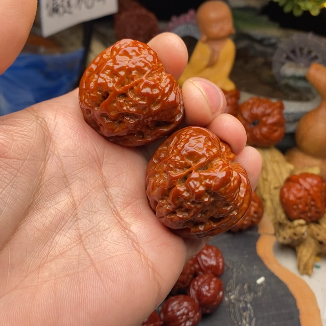 河***哥把件文玩核桃蛤蟆头