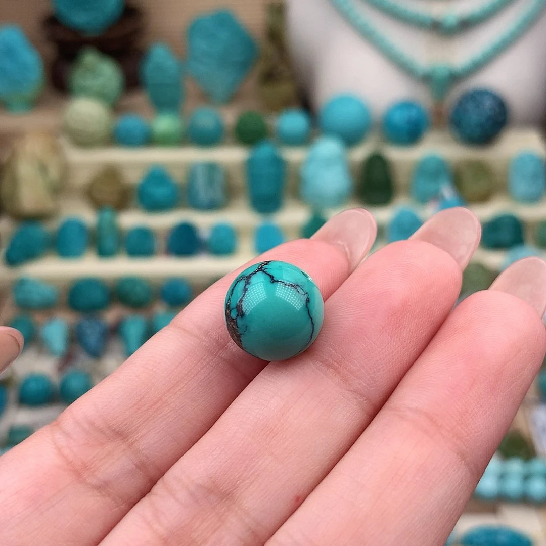 木***&未镶嵌绿松石珠宝奇石