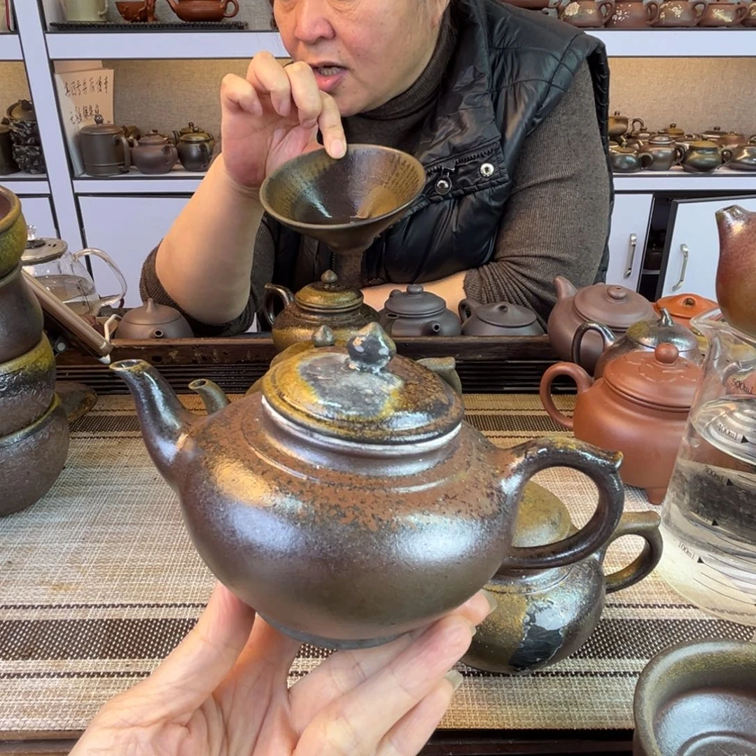 茶壶紫砂底槽清柴烧240