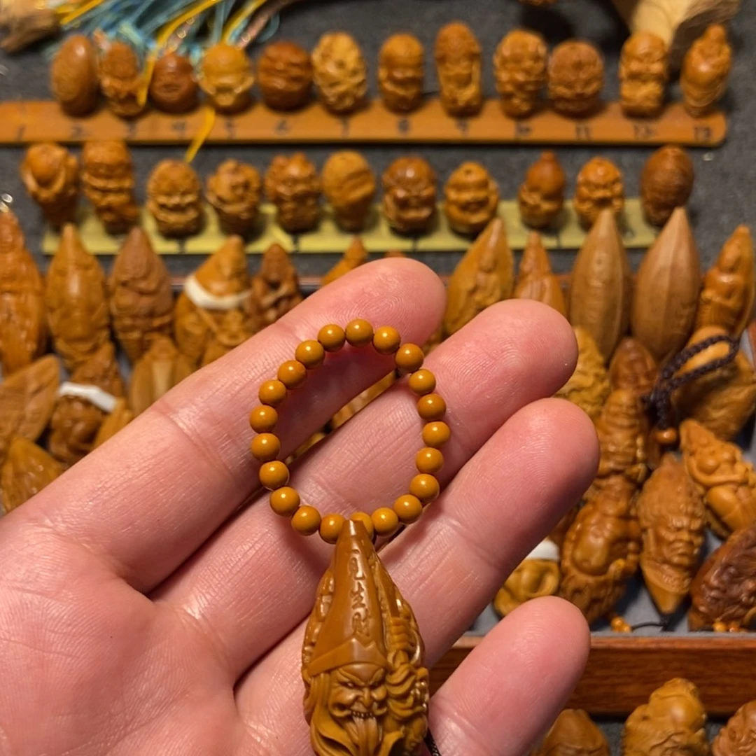 橄榄核手串/手链黑白无常